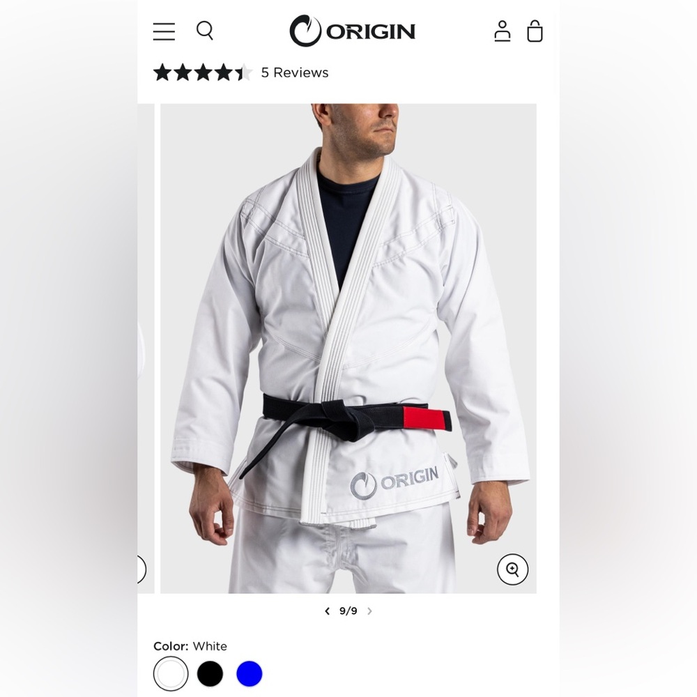 ORIGIN Warrior BJJ Gi Set